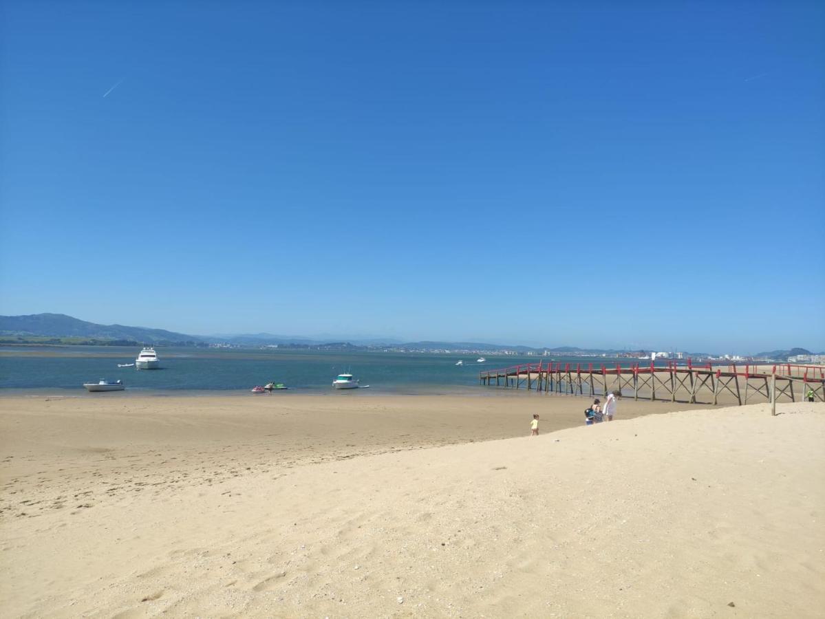 Apartamento En Somo Cerca De La Playa Totalmente Equipado - Somocubas المظهر الخارجي الصورة